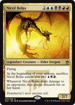 ニコル・ボーラス/Nicol Bolas》[PWシンボル付き再版] 金R | 日本最大