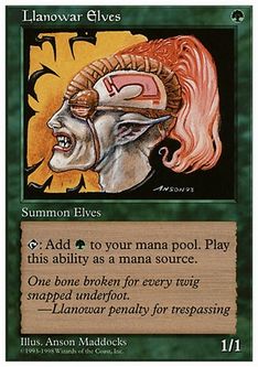 ラノワールのエルフ/Llanowar Elves》[ATH] 緑C | 日本最大級 MTG通販