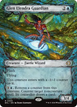 Foil】(383)□ショーケース□《エレンドラ谷の守護者/Glen Elendra