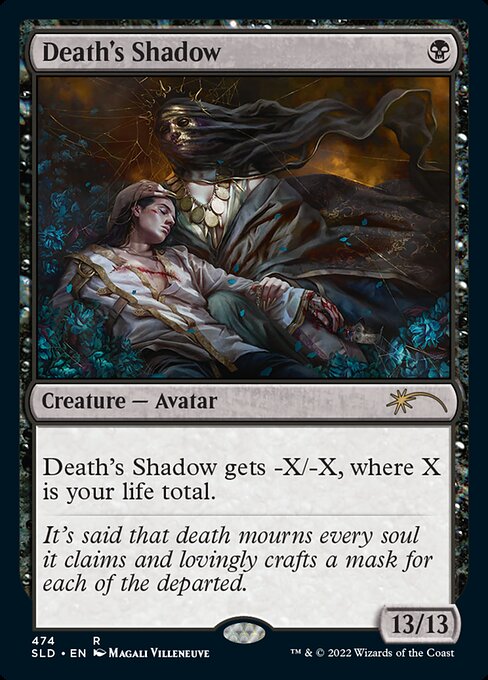 Foil】(474)《死の影/Death's Shadow》[SLD] 黒R | 日本最大級 MTG通販