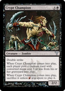 墓所の勇者/Crypt Champion》[DIS] 黒U | 日本最大級 MTG通販サイト