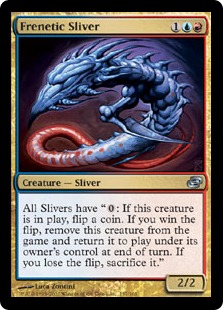 熱狂スリヴァー/Frenetic Sliver》[PLC] 金U | 日本最大級 MTG通販