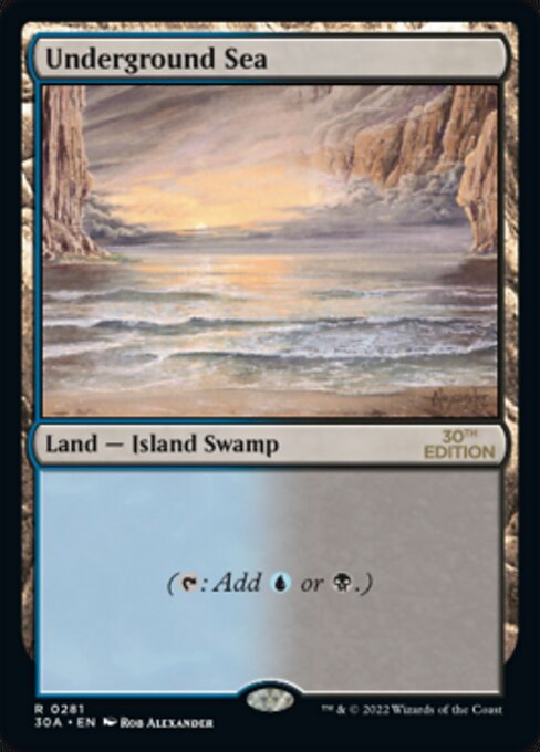 Underground Sea》[30A] 土地R | 日本最大級 MTG通販サイト「晴れる屋」