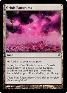 グリクシスの全景/Grixis Panorama》[C13] 土地C | 日本最大級 MTG通販