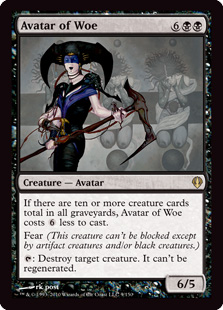 悲哀の化身/Avatar of Woe》[PCY] 黒R | 日本最大級 MTG通販サイト
