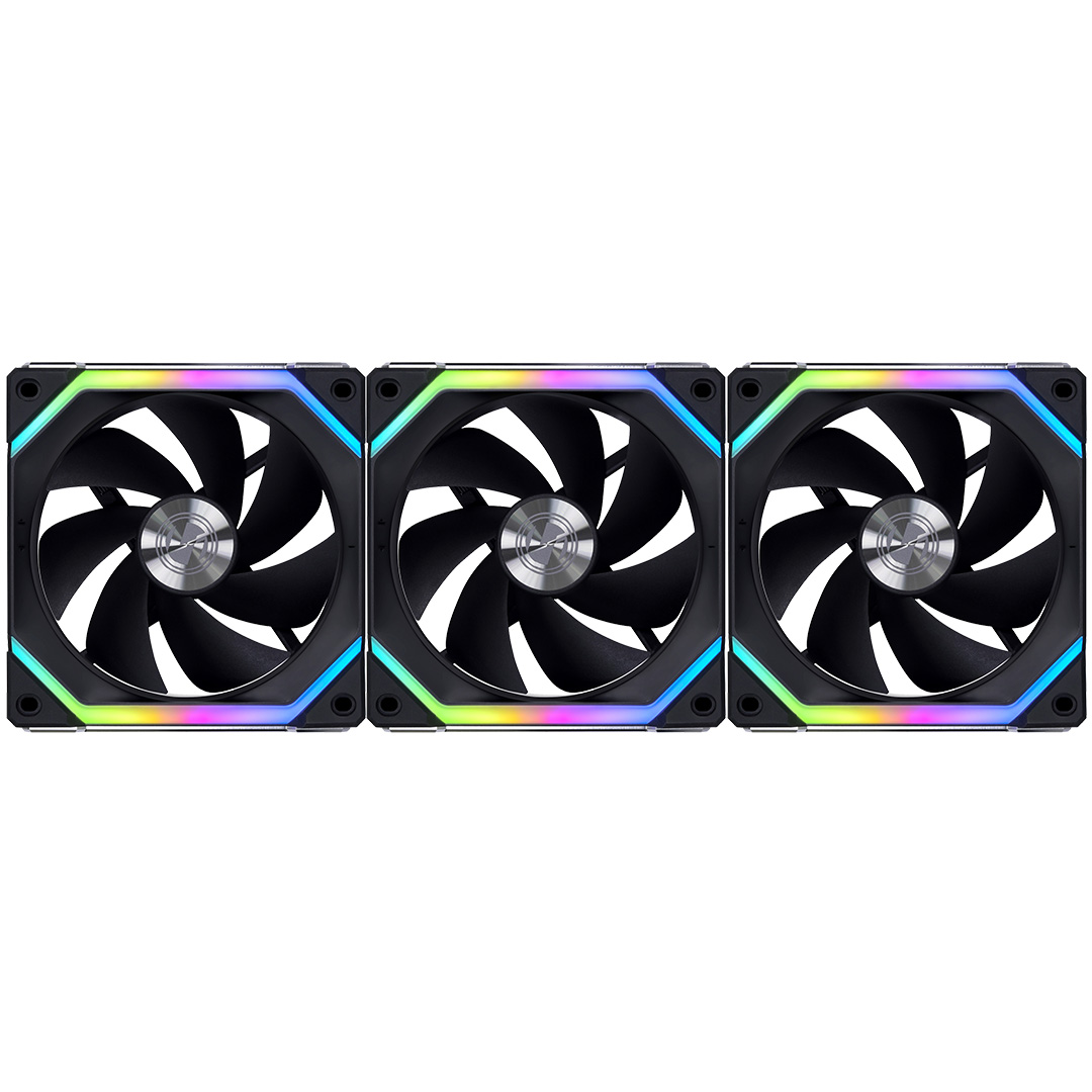 Buy Lian Li SL120 V2 Uni Fan ARGB PWM 120mm Black 3 Pack