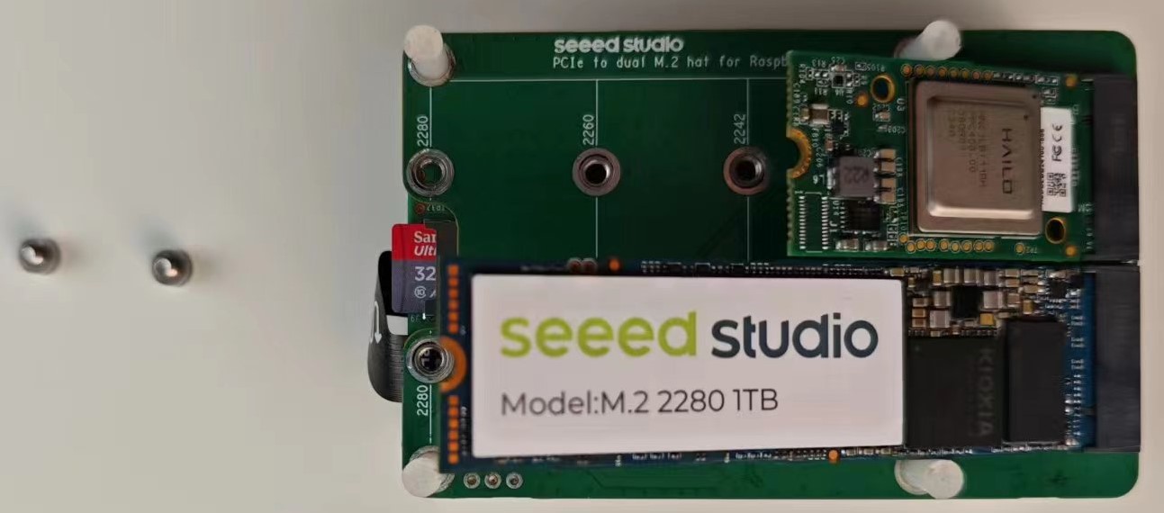 Raspberry Pi 5でPCIe hat/dual hatを使用する | Seeed Studio Wiki