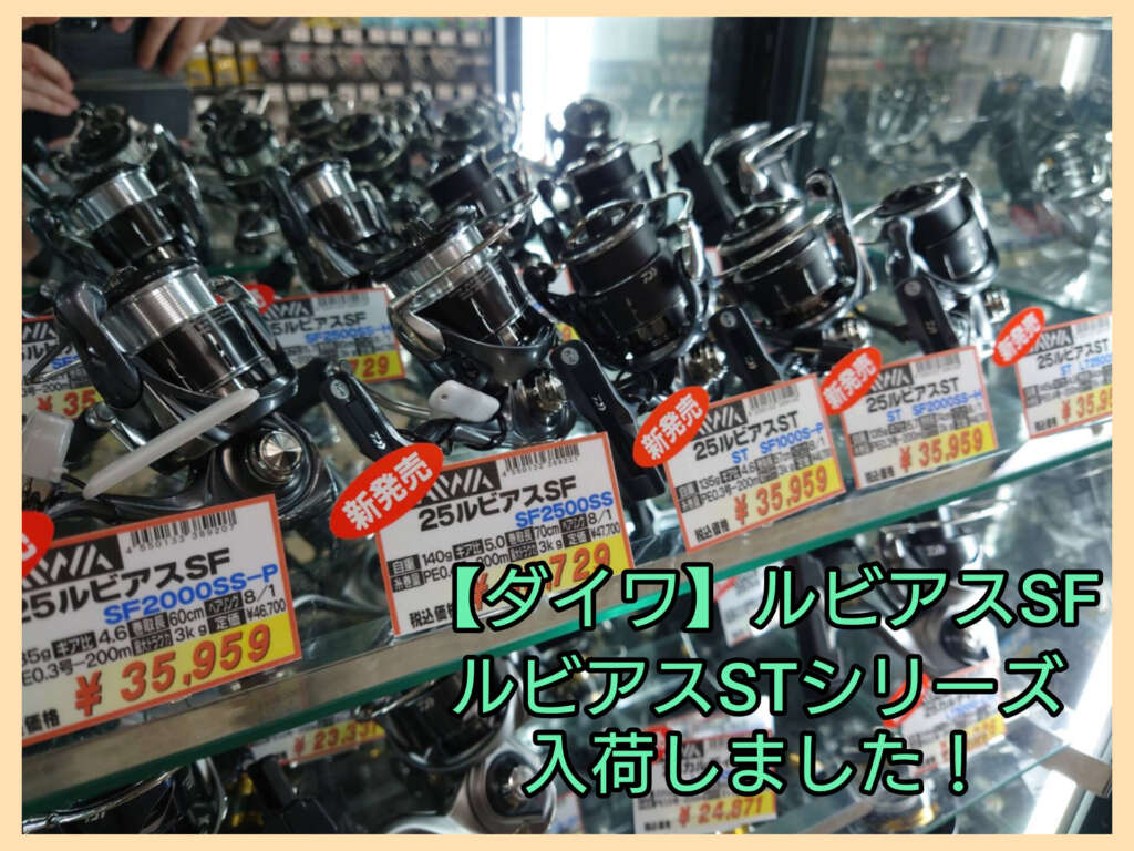 ダイワ】ルビアスSF・ルビアスSTシリーズ入荷！ | フィッシング