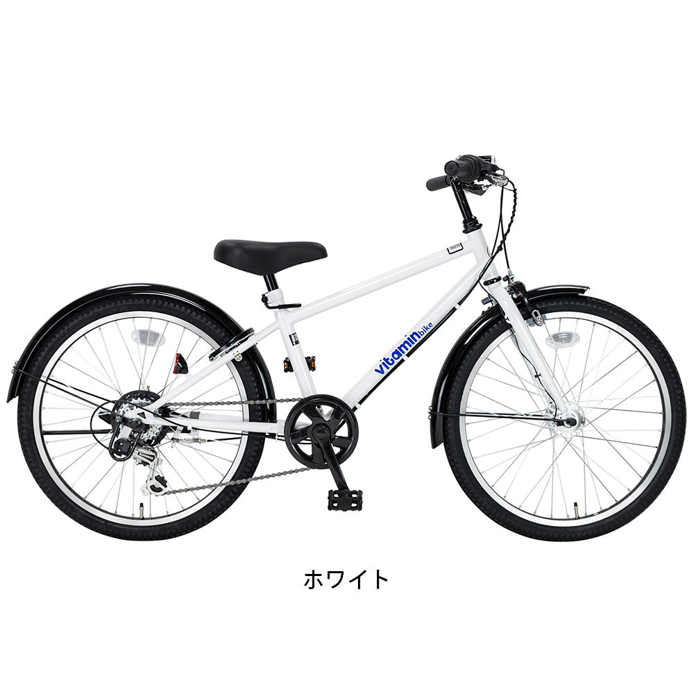 サイクルスポット vitamin bike JR22 子供自転車 22インチ 6段変速 [CS