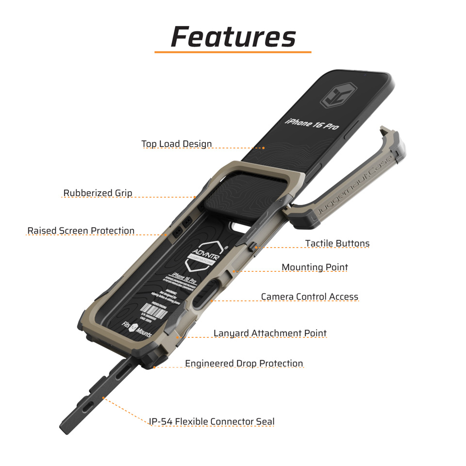 IPHONE 16 PRO ADVNTR PHONE CASE | 七洋交産株式会社 FRONTLINE