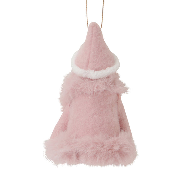 ファブリックオーナメント サンタクロース ピンク | Francfranc