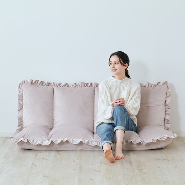 カラン フロアソファ （W1120～1570） ピンク | Francfranc（フラン