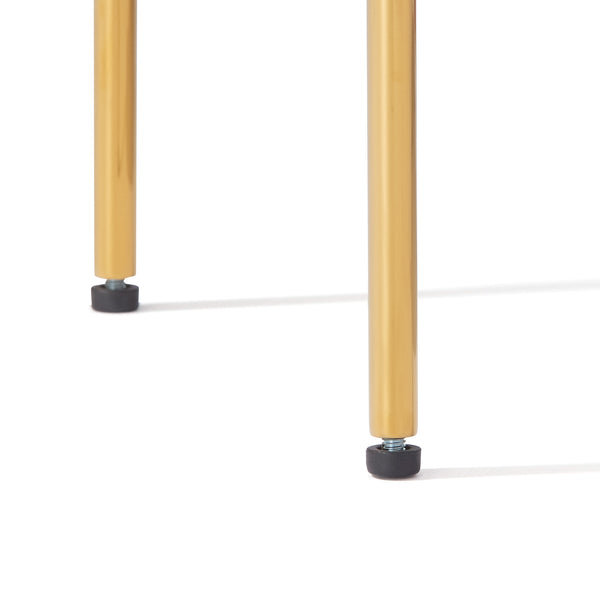 レガート コーヒーテーブル S ゴールド×マーブル （W750