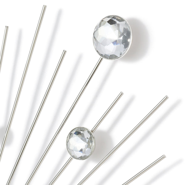 ビジュー ウォールクロック シルバー | Francfranc（フランフラン