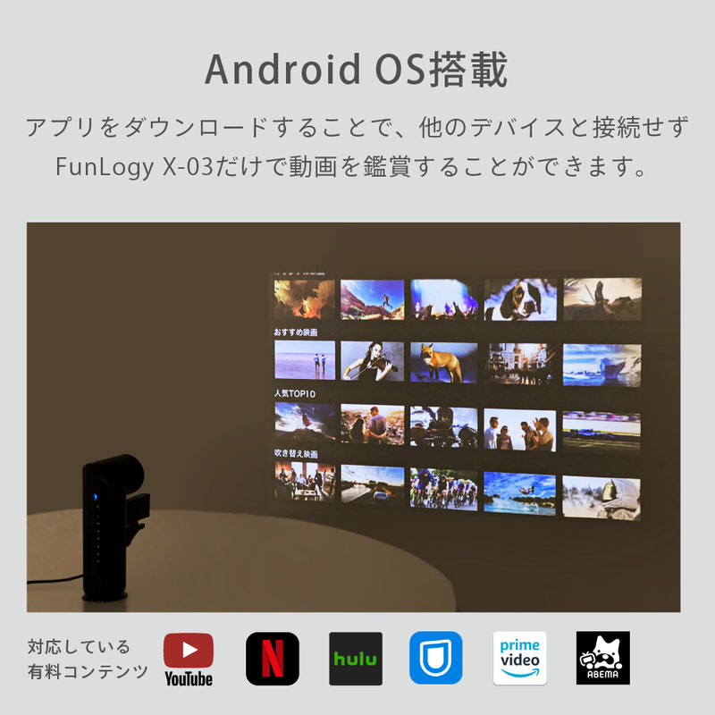 FUNLOGY X-03 / 小型プロジェクター