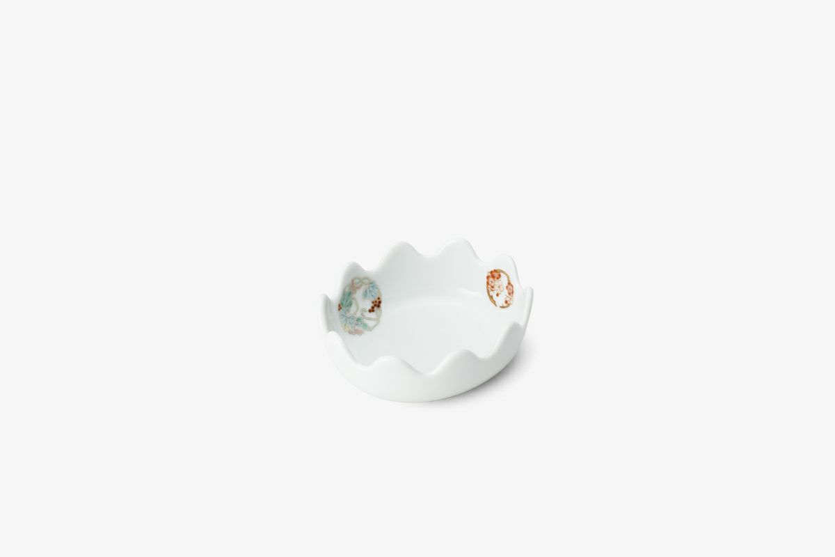 深川製磁 ひめ丸紋 角皿 5枚 ひめ丸紋 お子様揃 | 有田焼 深川製磁