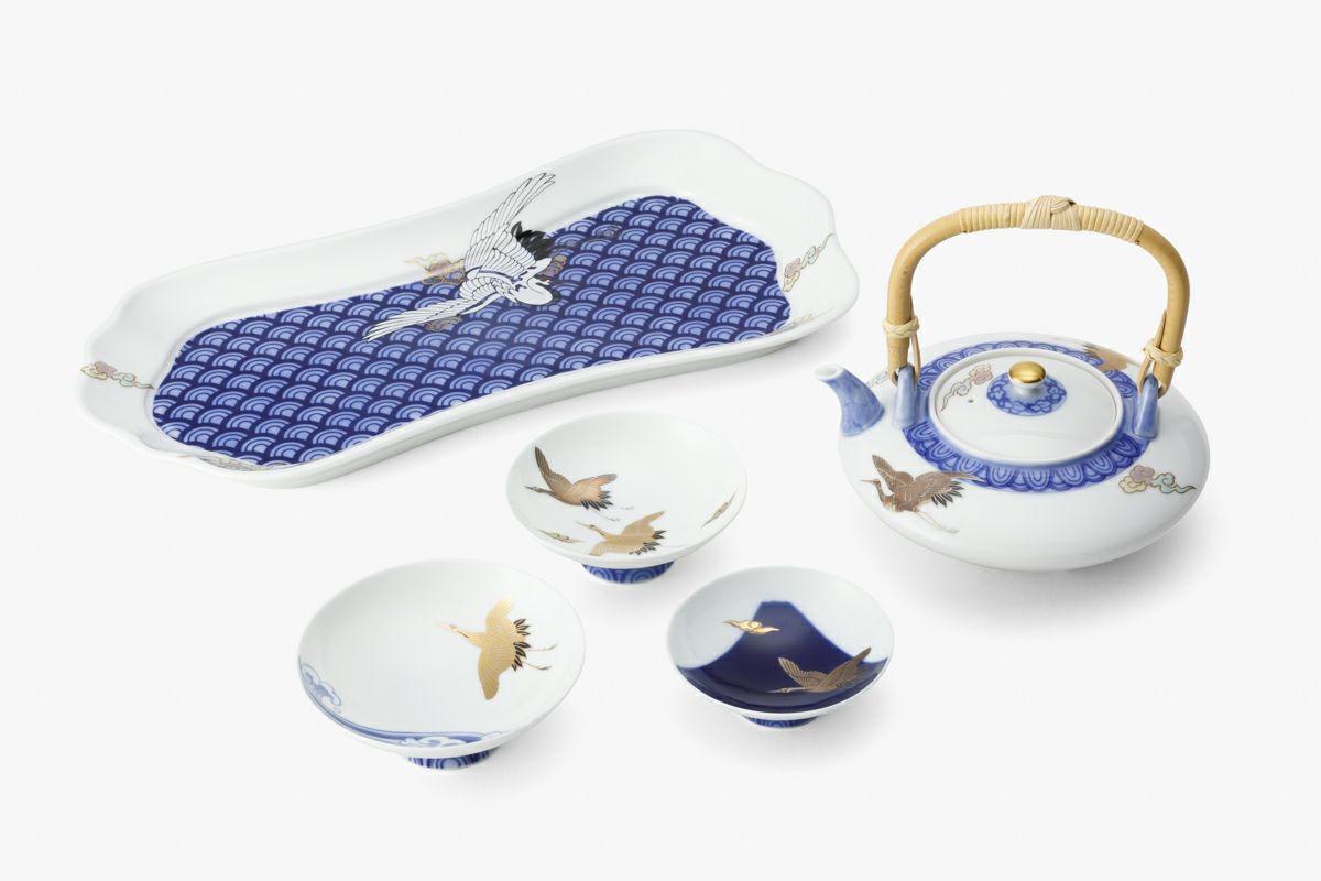 光琳風染付 屠蘇器揃 | 有田焼 深川製磁｜公式オンラインストア