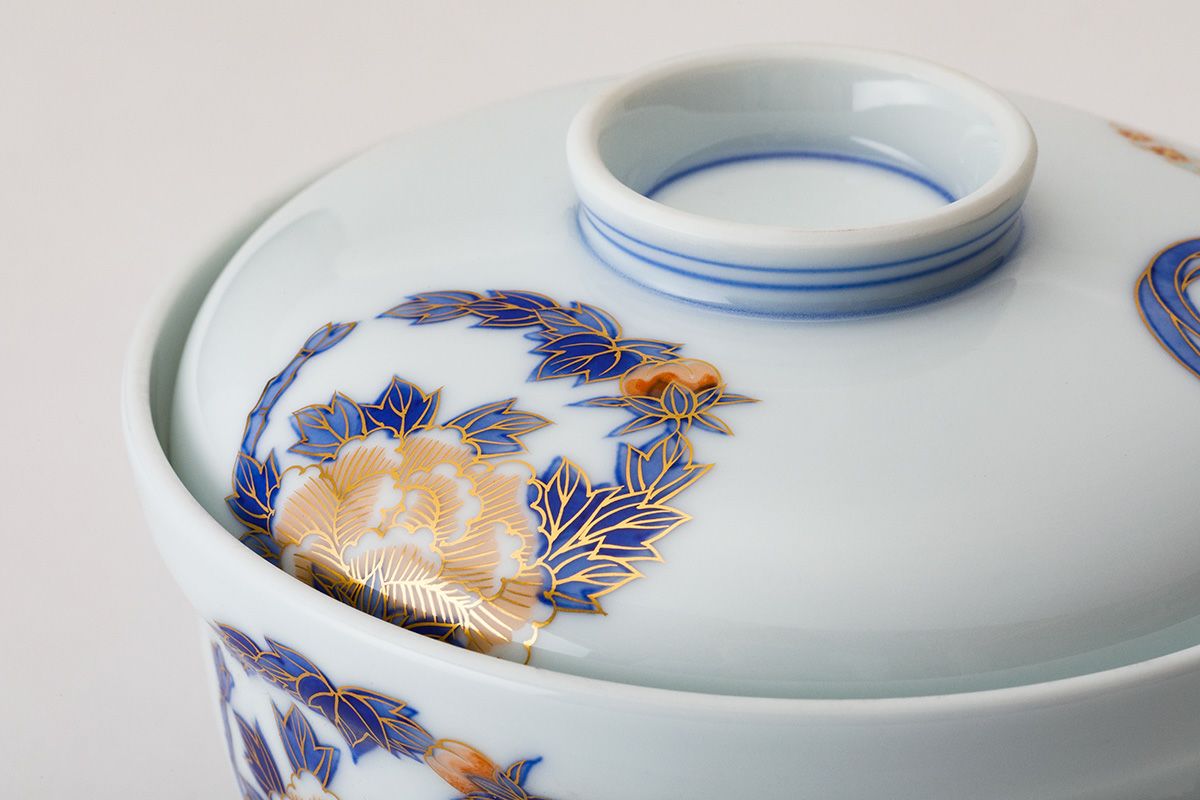 染錦花丸紋 蓋向付 | 有田焼 深川製磁｜公式オンラインストア