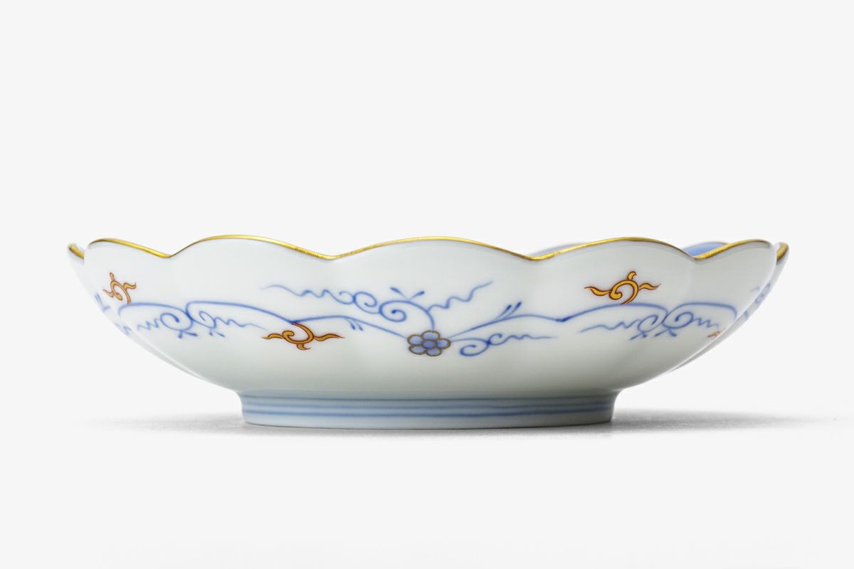 染錦金彩鳳凰 菊割取皿 | 有田焼 深川製磁｜公式オンラインストア