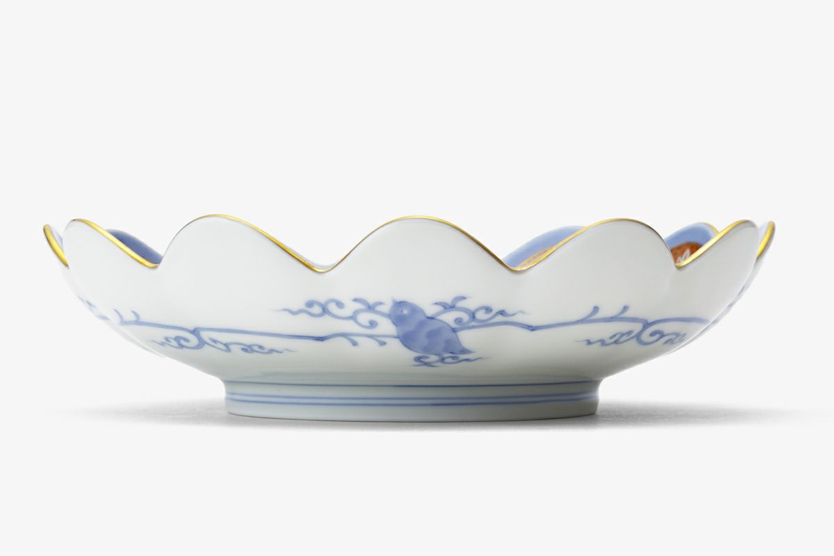 染錦金彩鳳凰 菊割中皿 | 有田焼 深川製磁｜公式オンラインストア