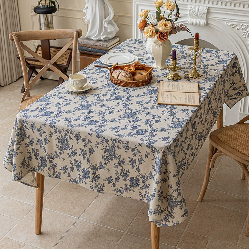 テーブルクロス 花鳥繊細模様の上品な食卓用布 布|テーブルクロス専門